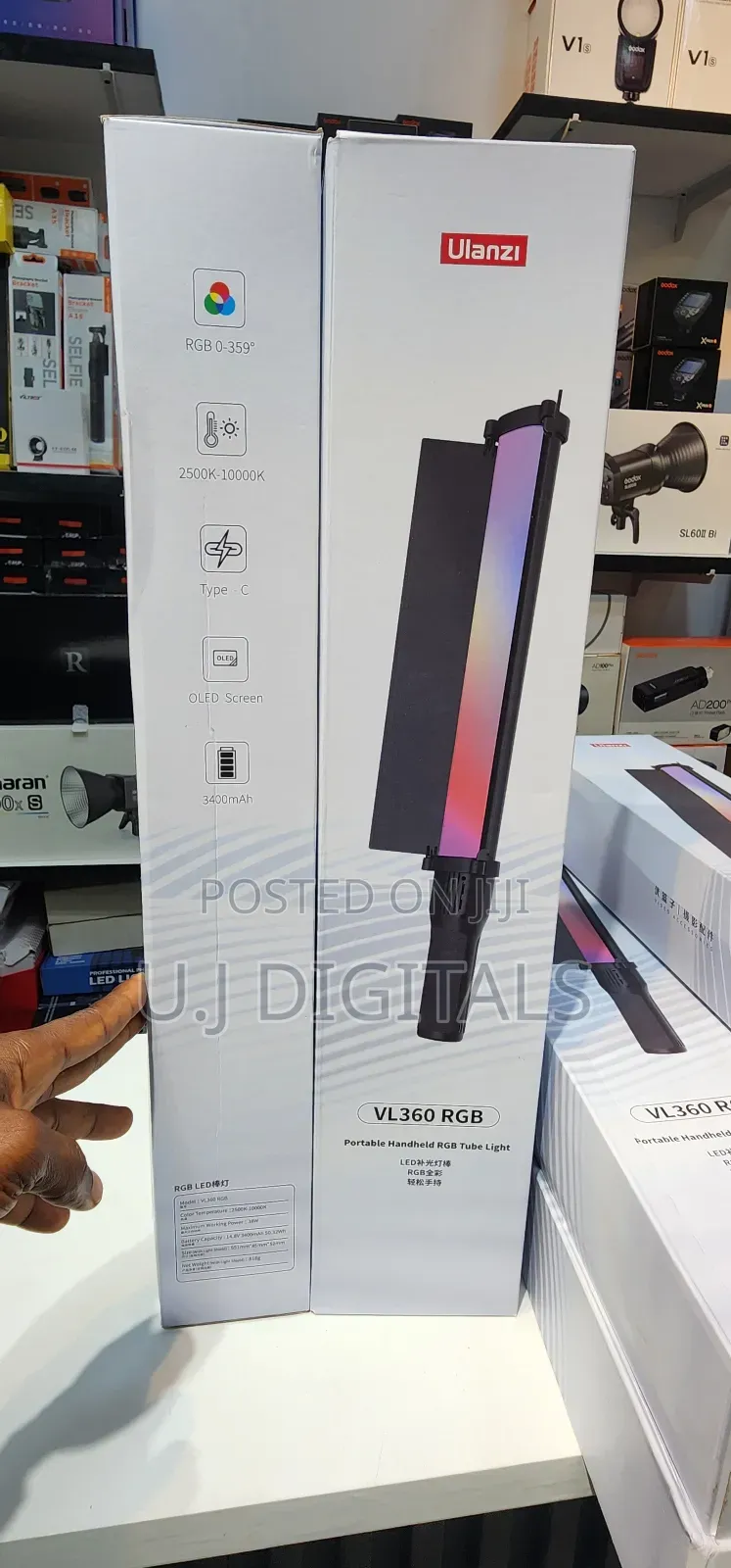 Ulanzi Vl360 RGB Stick Light