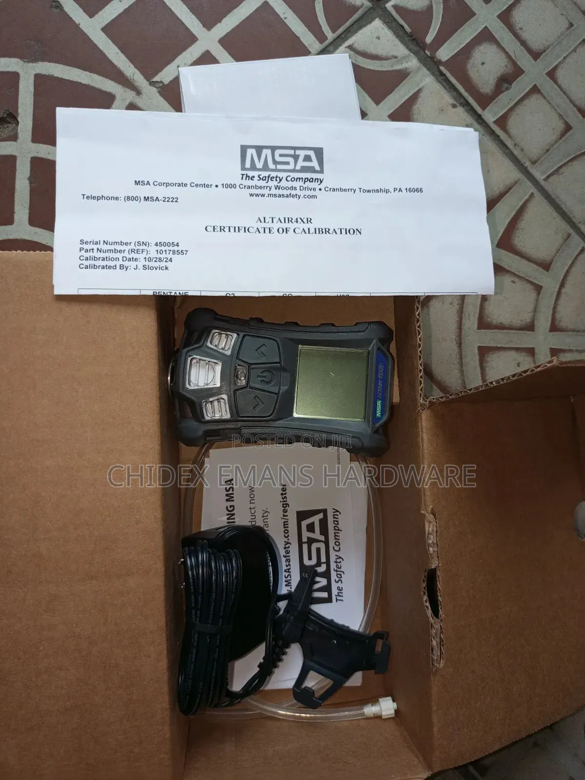 Msa Altair 4xr Multigas Detector.