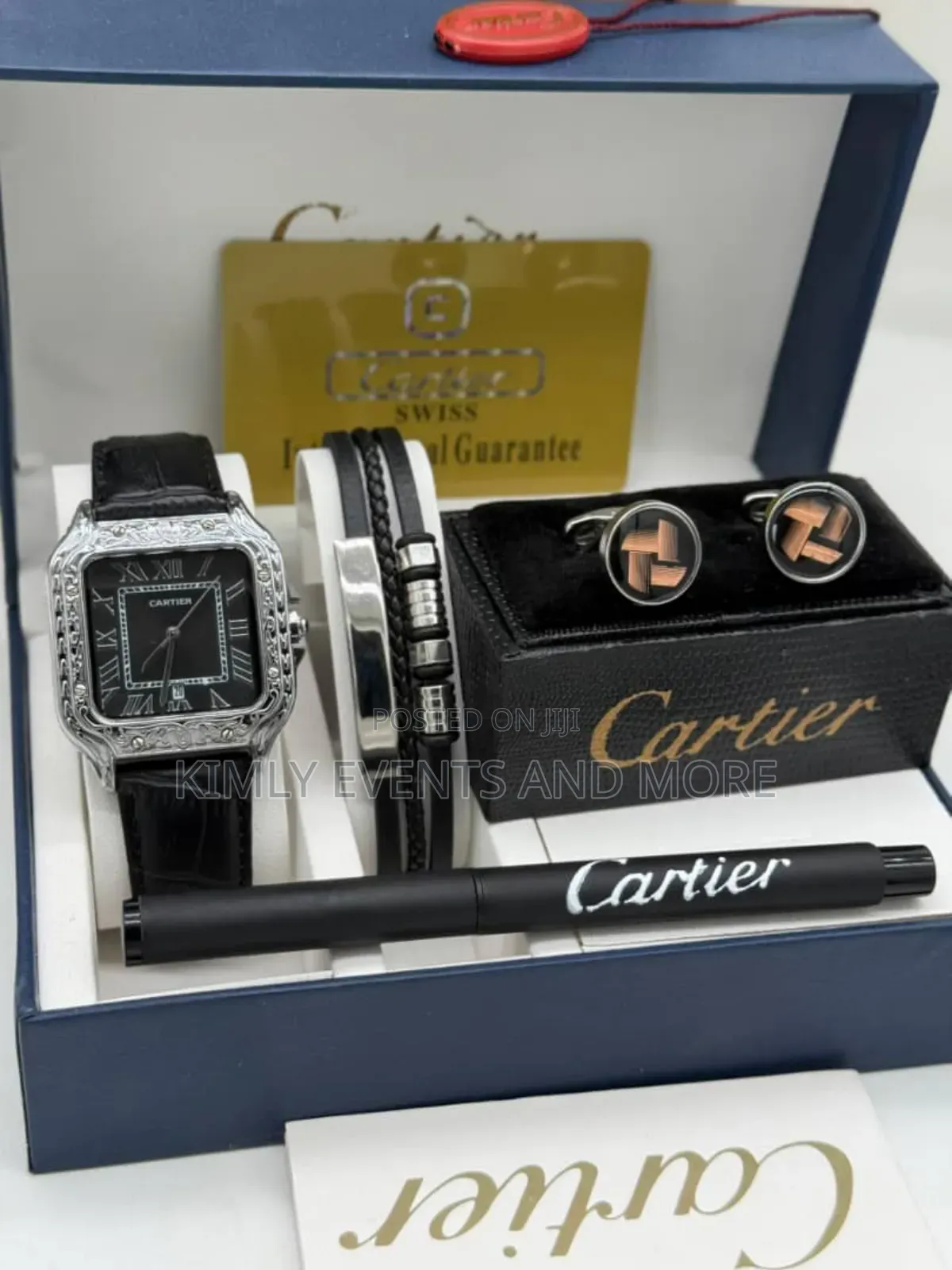 Exclusive Cartier Leather Masculine Set