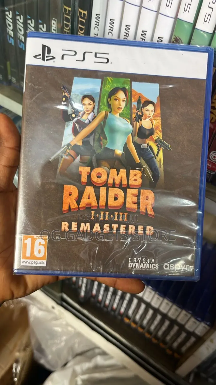 Ps5 Tomb Raider 123 Remastered