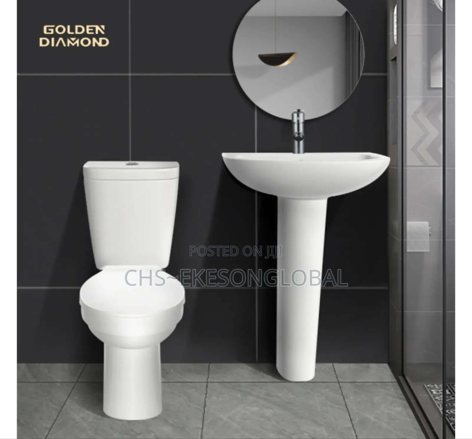 Mini Set Toilet Wc and Washand Basin