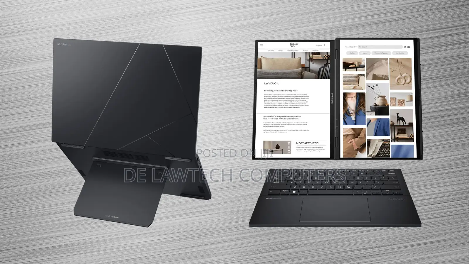 New Laptop Asus Zenbook Duo 14 16GB Intel Core Ultra 7 SSD 1T