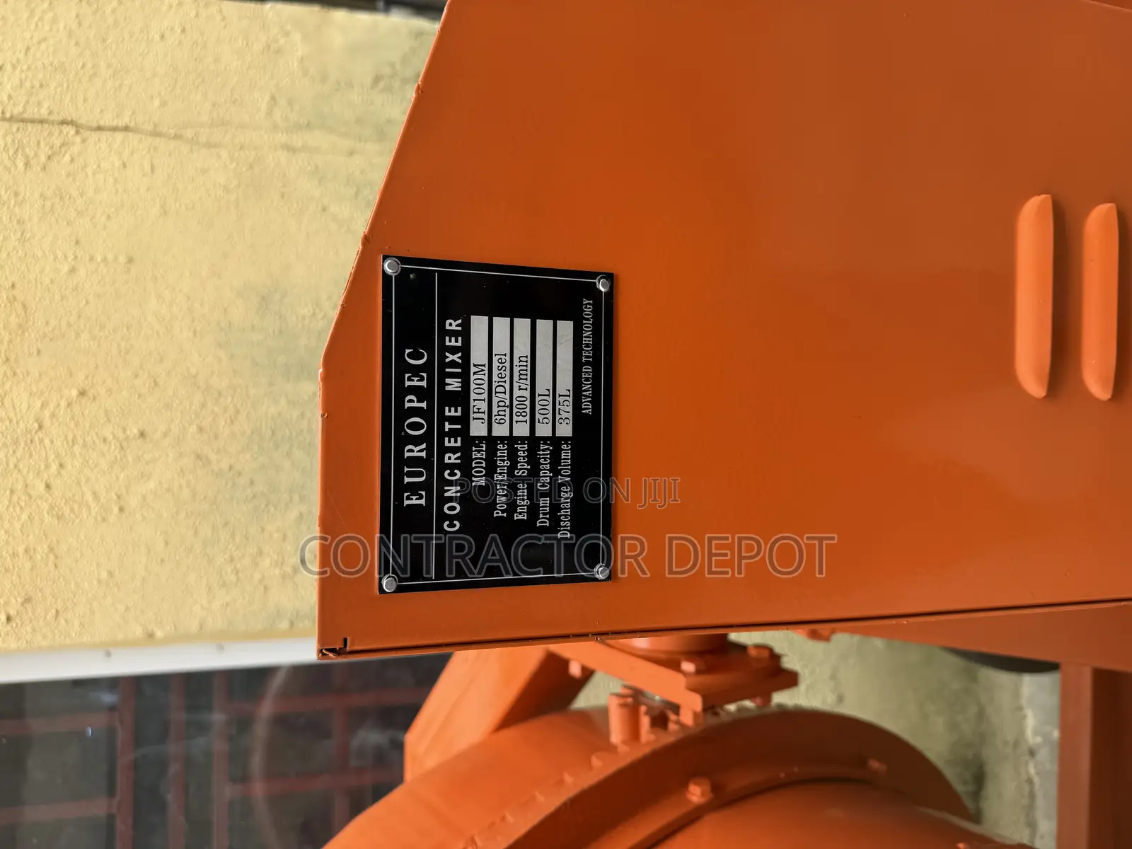 Heavy Duty Concrete Mixer Machine 500ltrs
