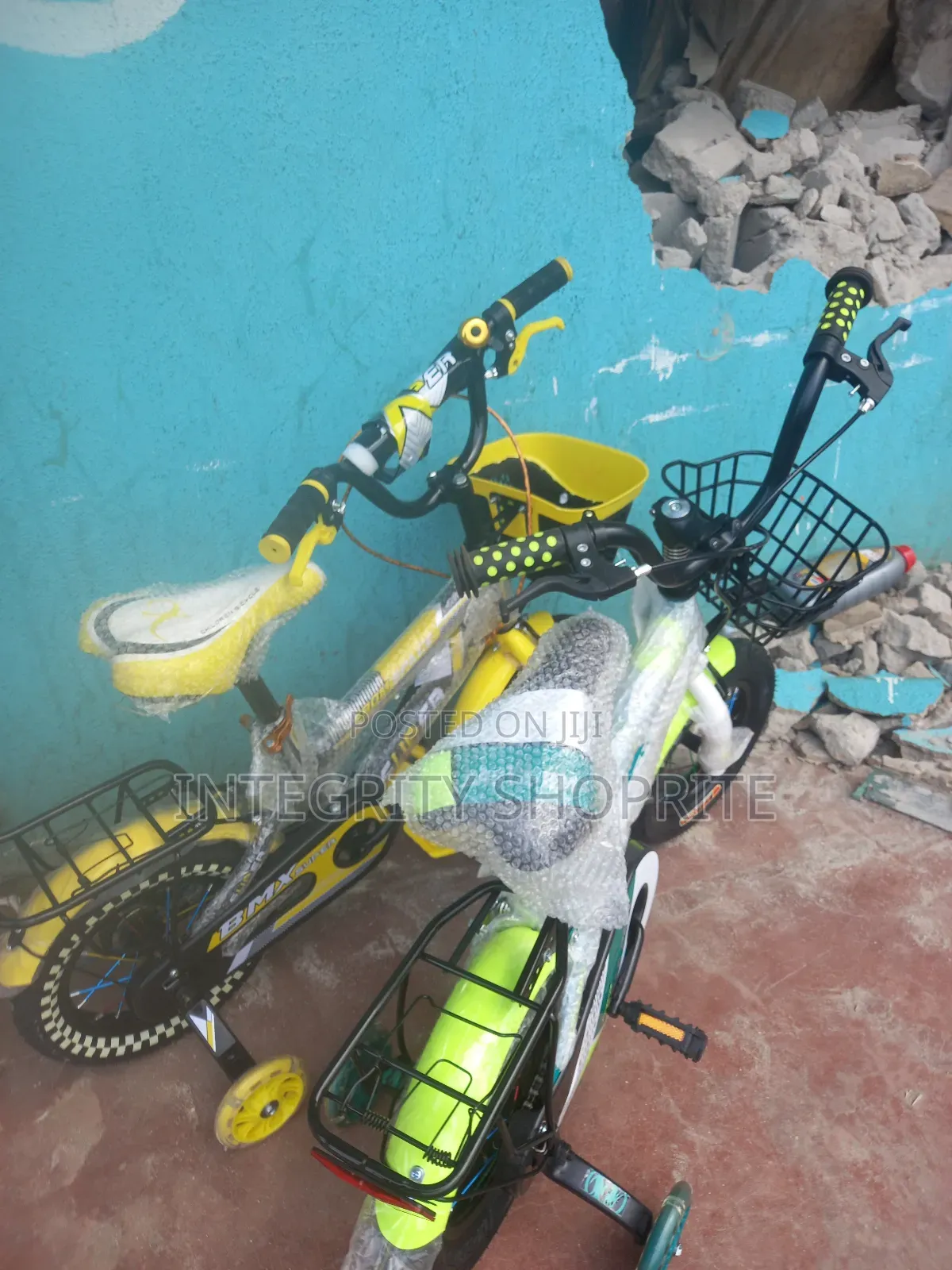 Bicycle - 12 Inches - Yellow