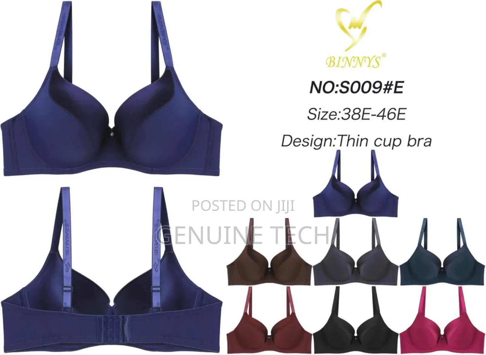 Binnys Bra With Different Designs And Sizes