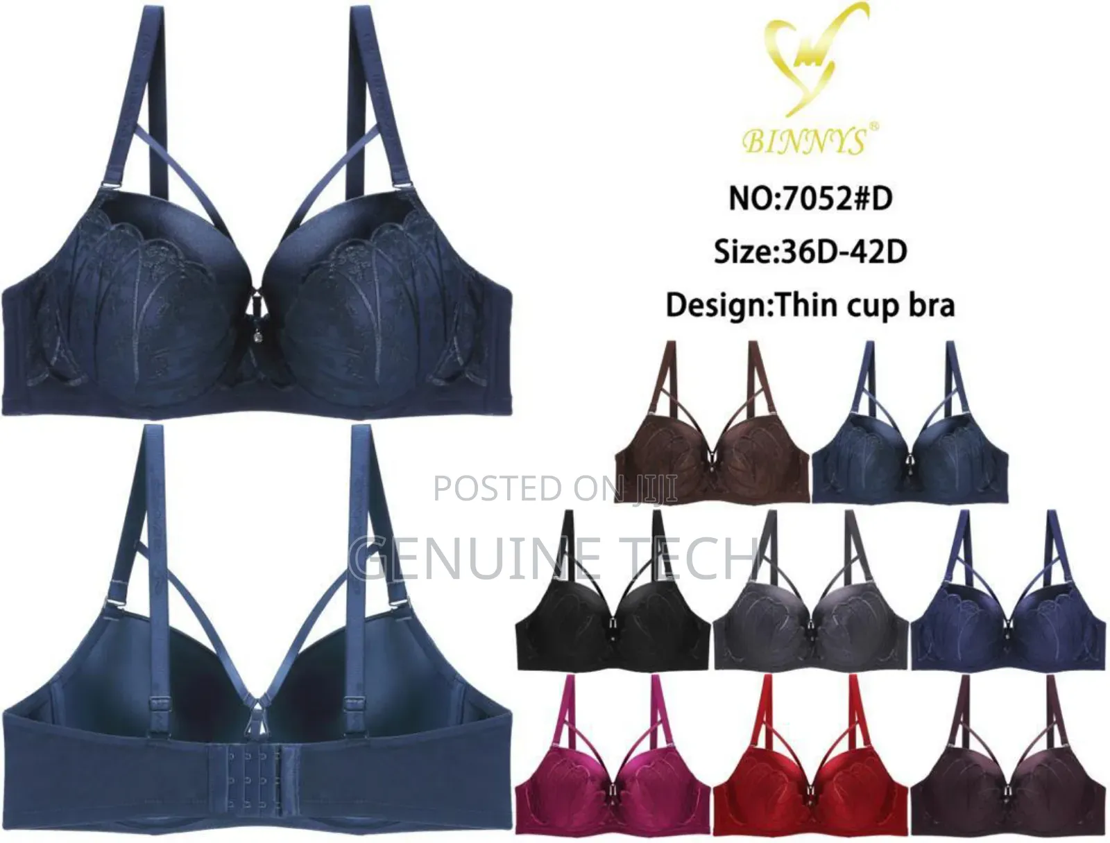 Binnys Bra With Different Designs And Sizes