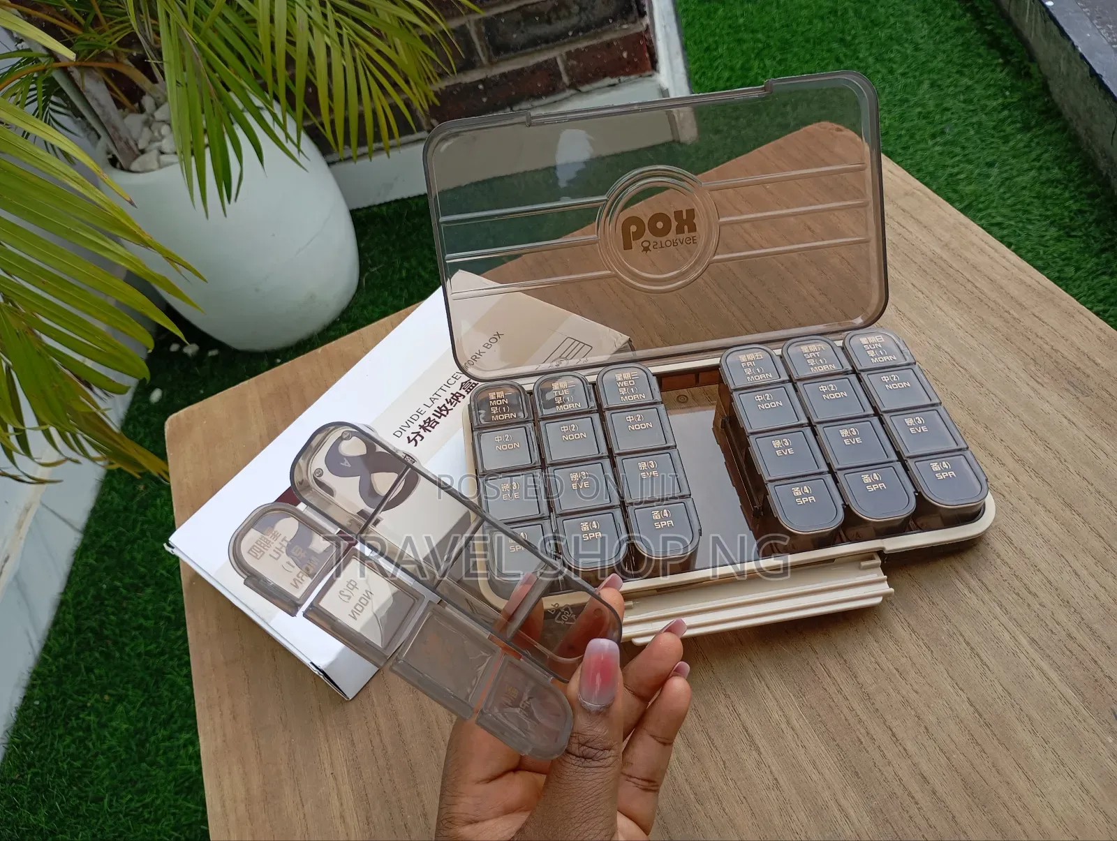 28 Days Pill Organiser Box| Medical Storage