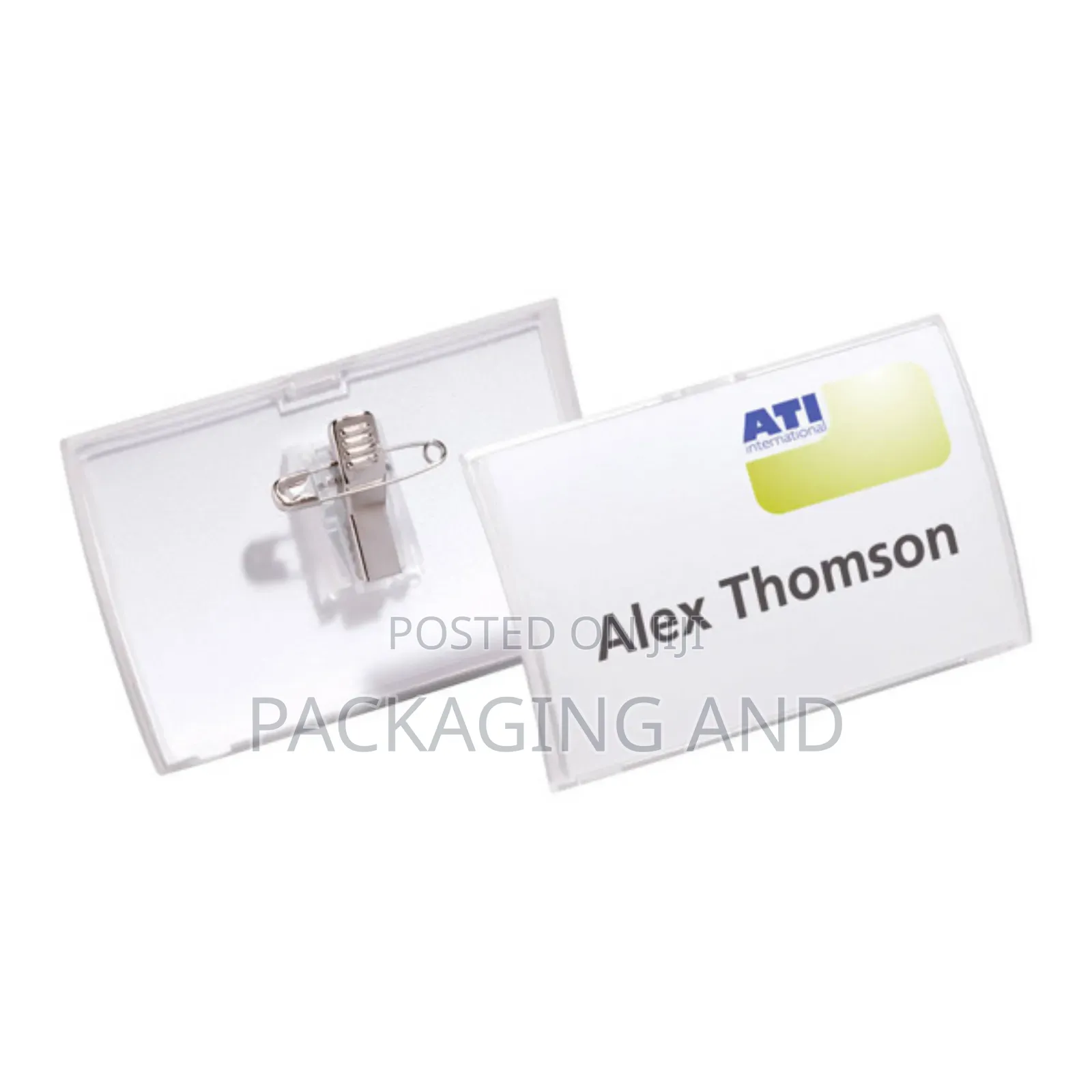 Custom Branded Name Tag for Conference
