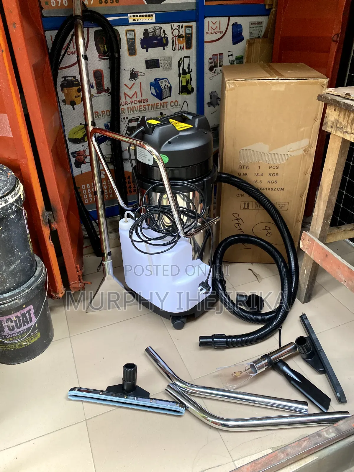 Commercial Mur-Power Spray Extractor Sofa / Carpet Cleaner