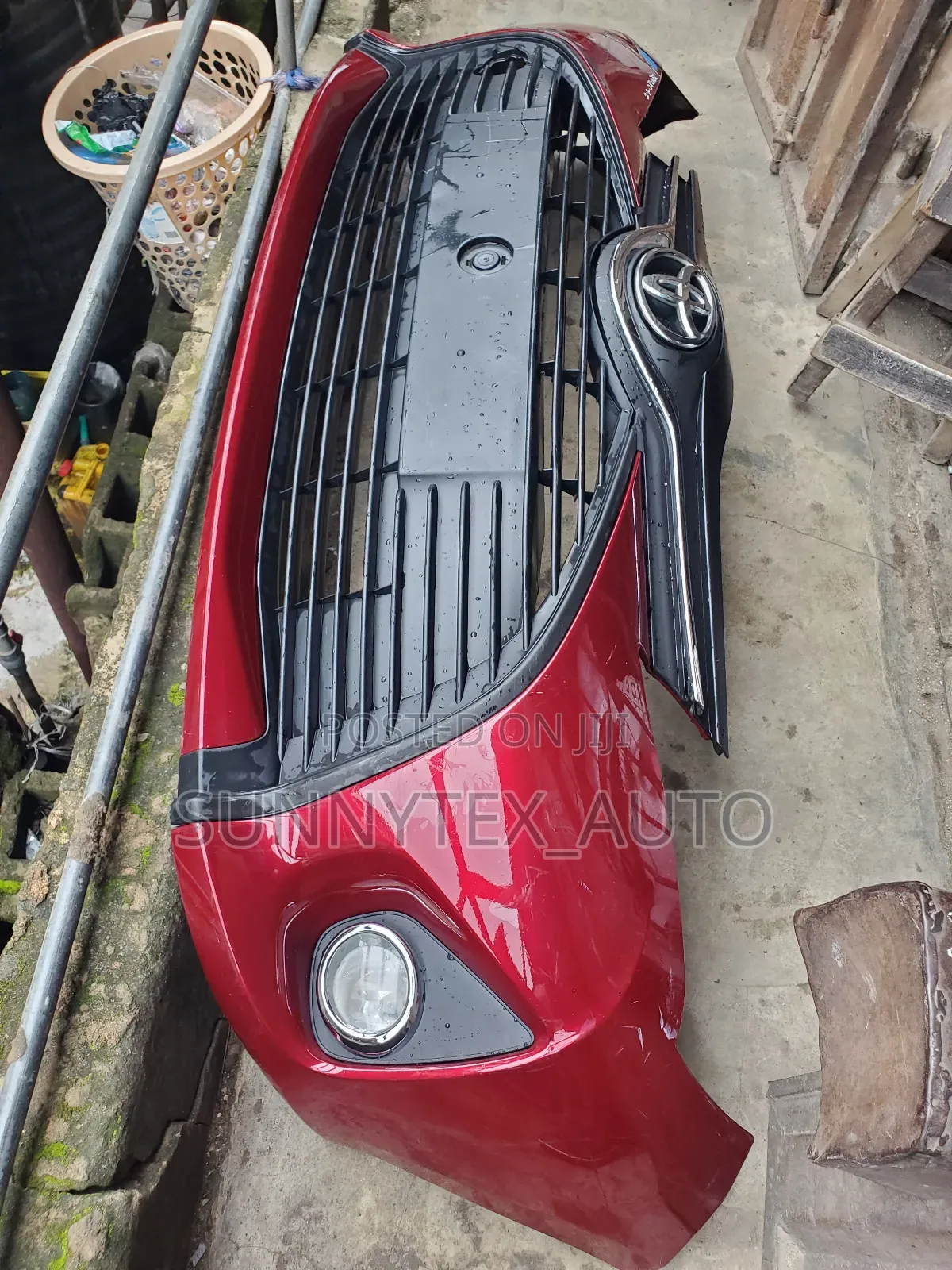 Complete Front Bumper Toyota Yaris 2014-2015