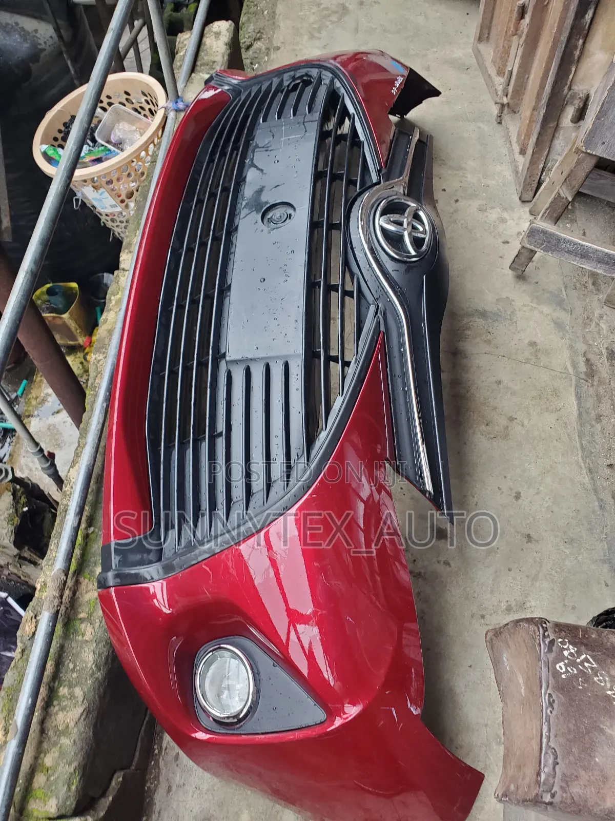 Complete Front Bumper Toyota Yaris 2014-2015