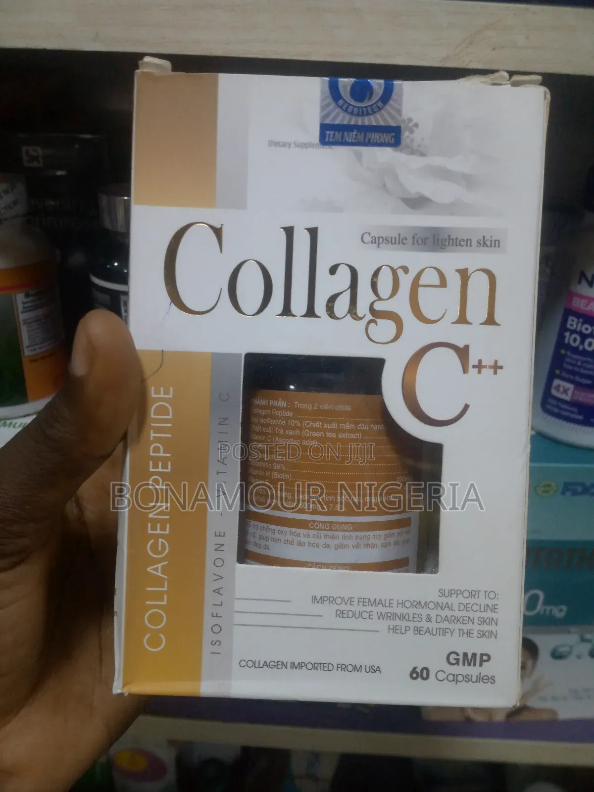 Collagen C++(Isoflavone - Vitamin C) X60 Caps