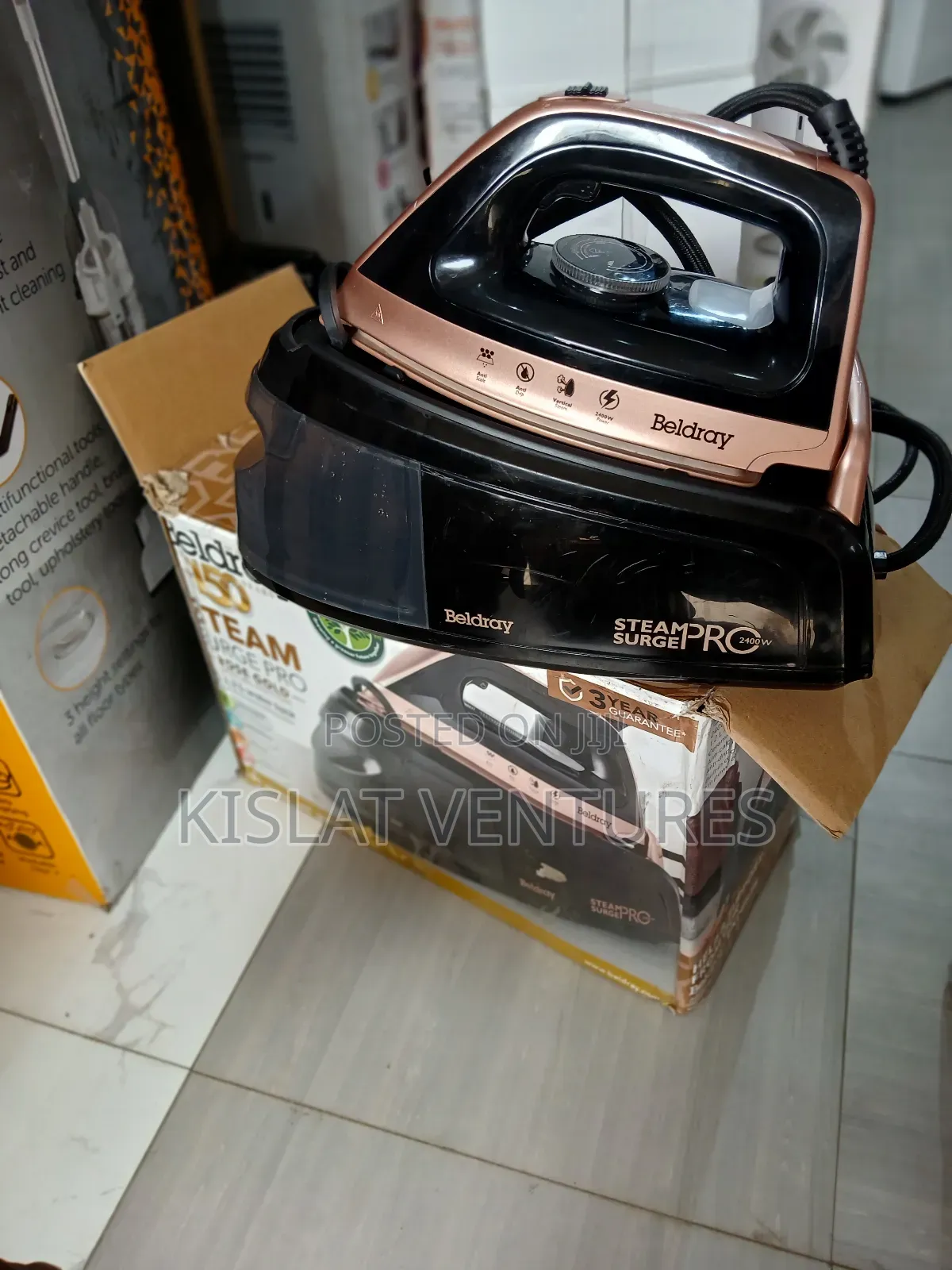 Unbox Tokunbo Beldray 1.2l Steam Station Iron - 2400w