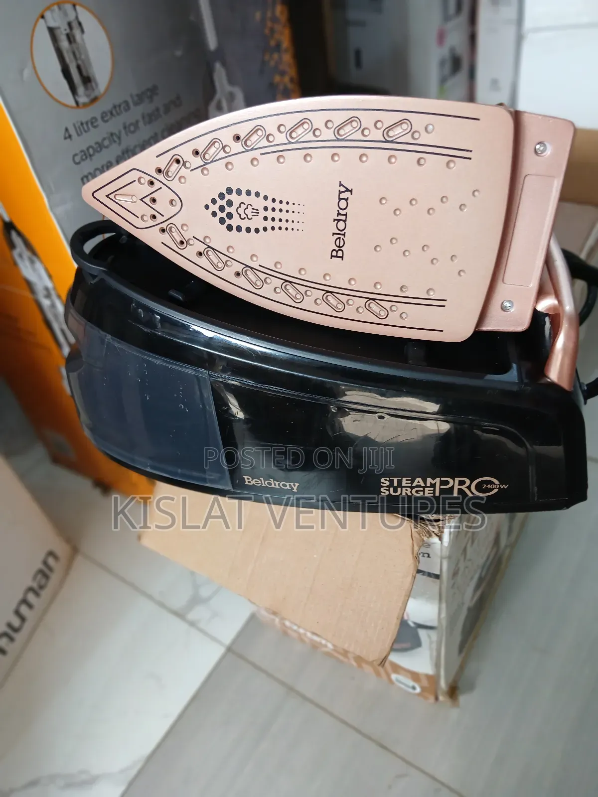 Unbox Tokunbo Beldray 1.2l Steam Station Iron - 2400w