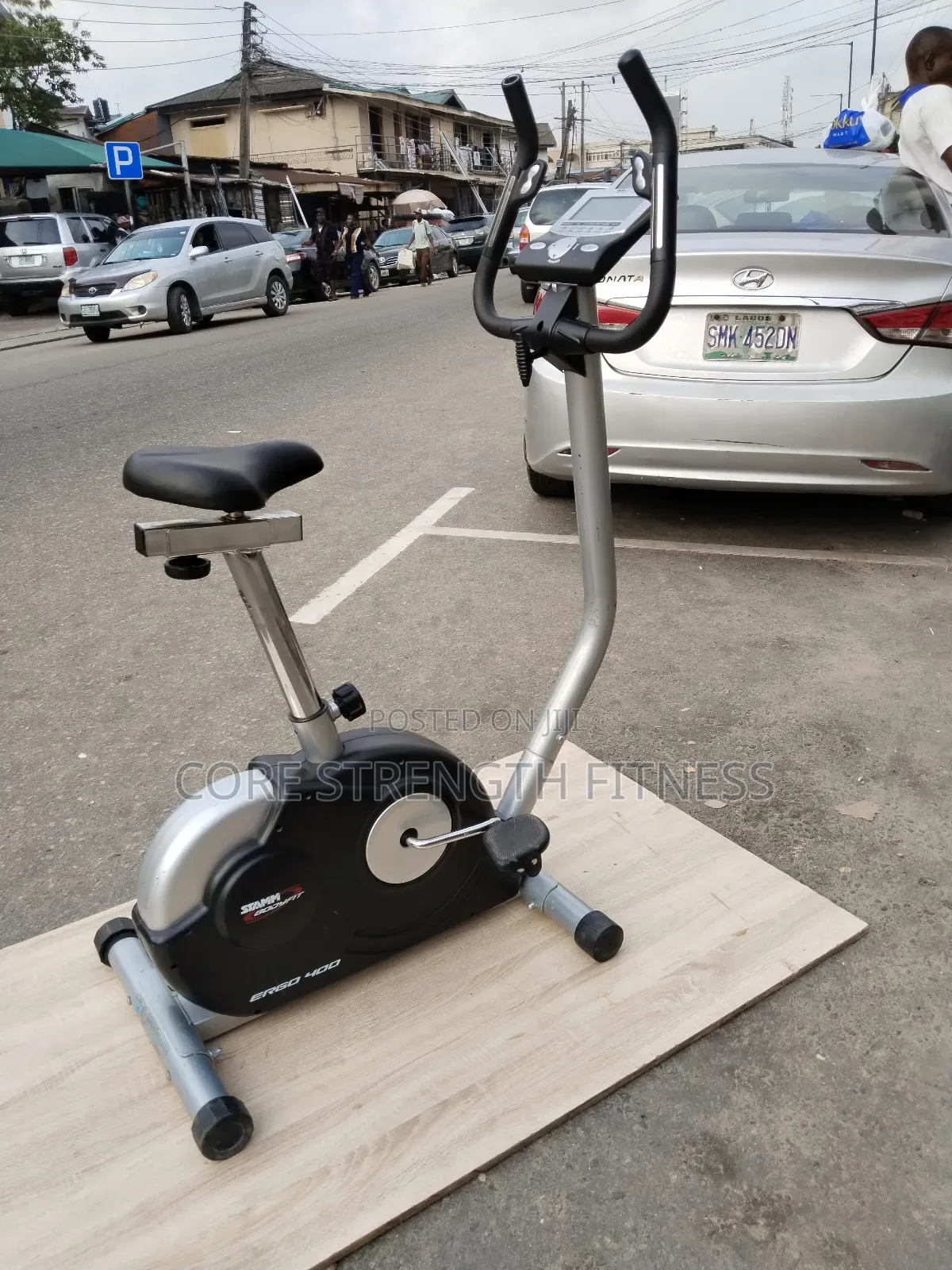 German Used Rugged Stationary Bike Ergometer