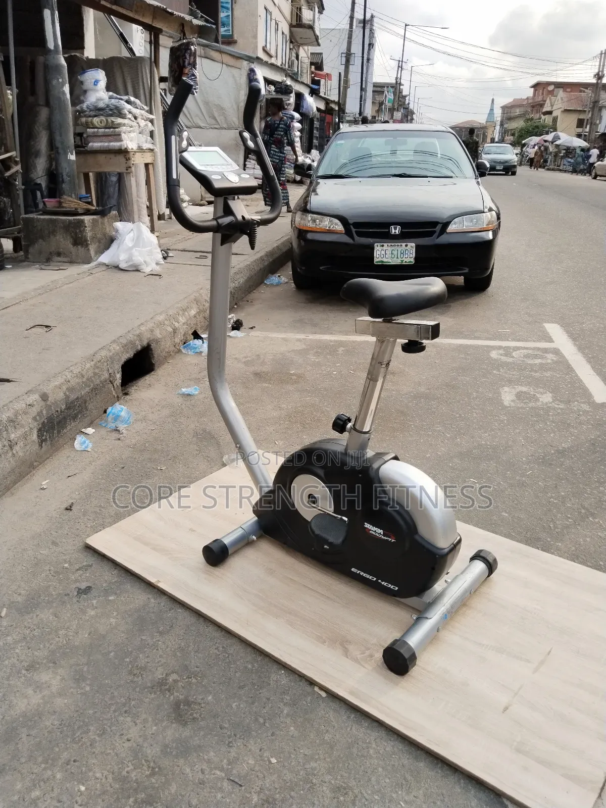 German Used Rugged Stationary Bike Ergometer