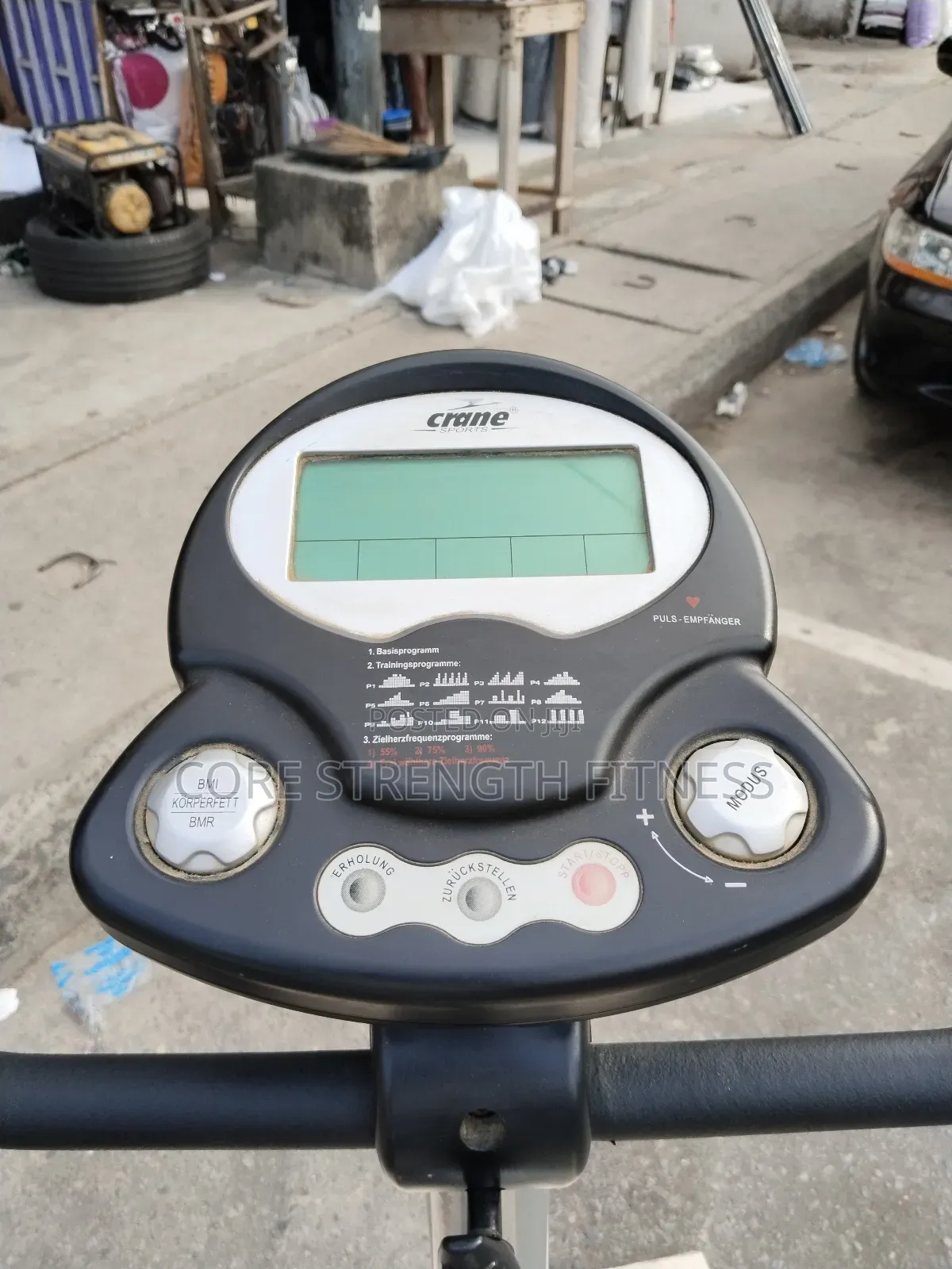 German Fairly Used Commercial Exercise Bike Ergometer