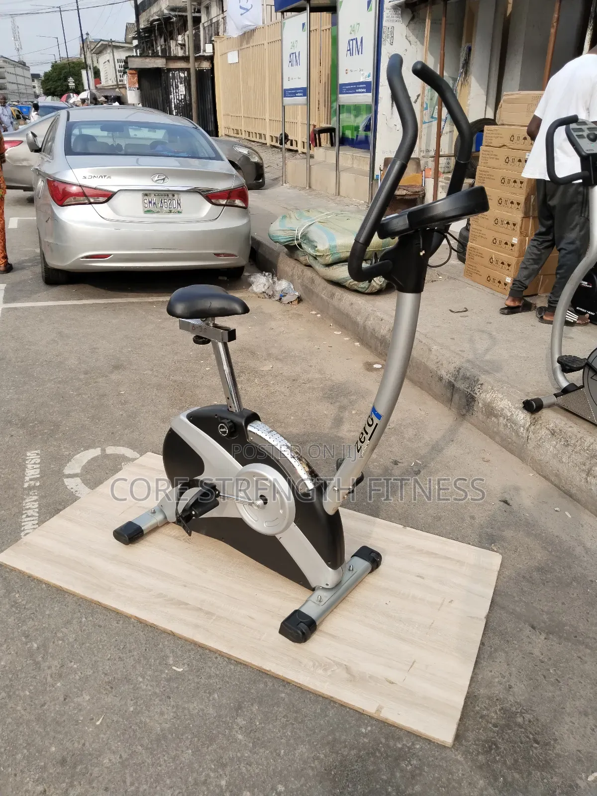 German Fairly Used Commercial Exercise Bike Ergometer