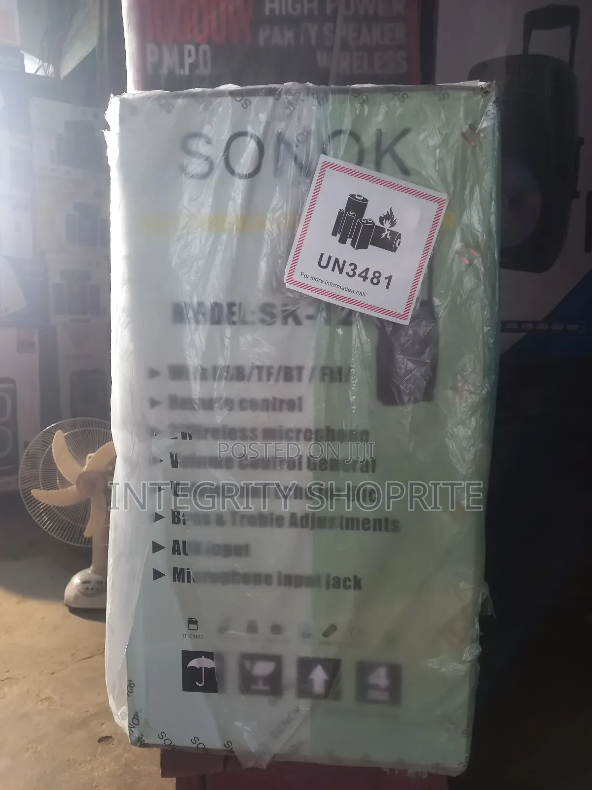 Sonok 12'' Bluetooth Rechargeable Public Address System