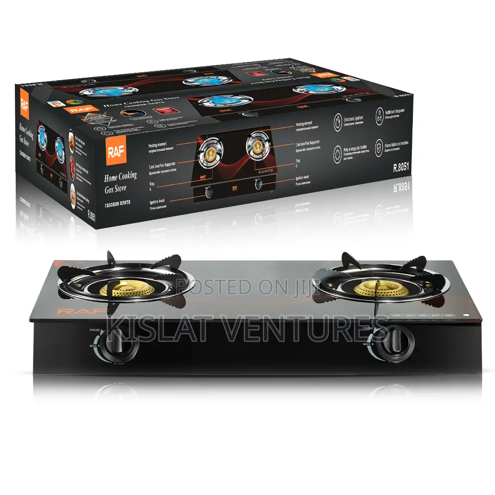 Raf 2burners Gas Cooker Stove