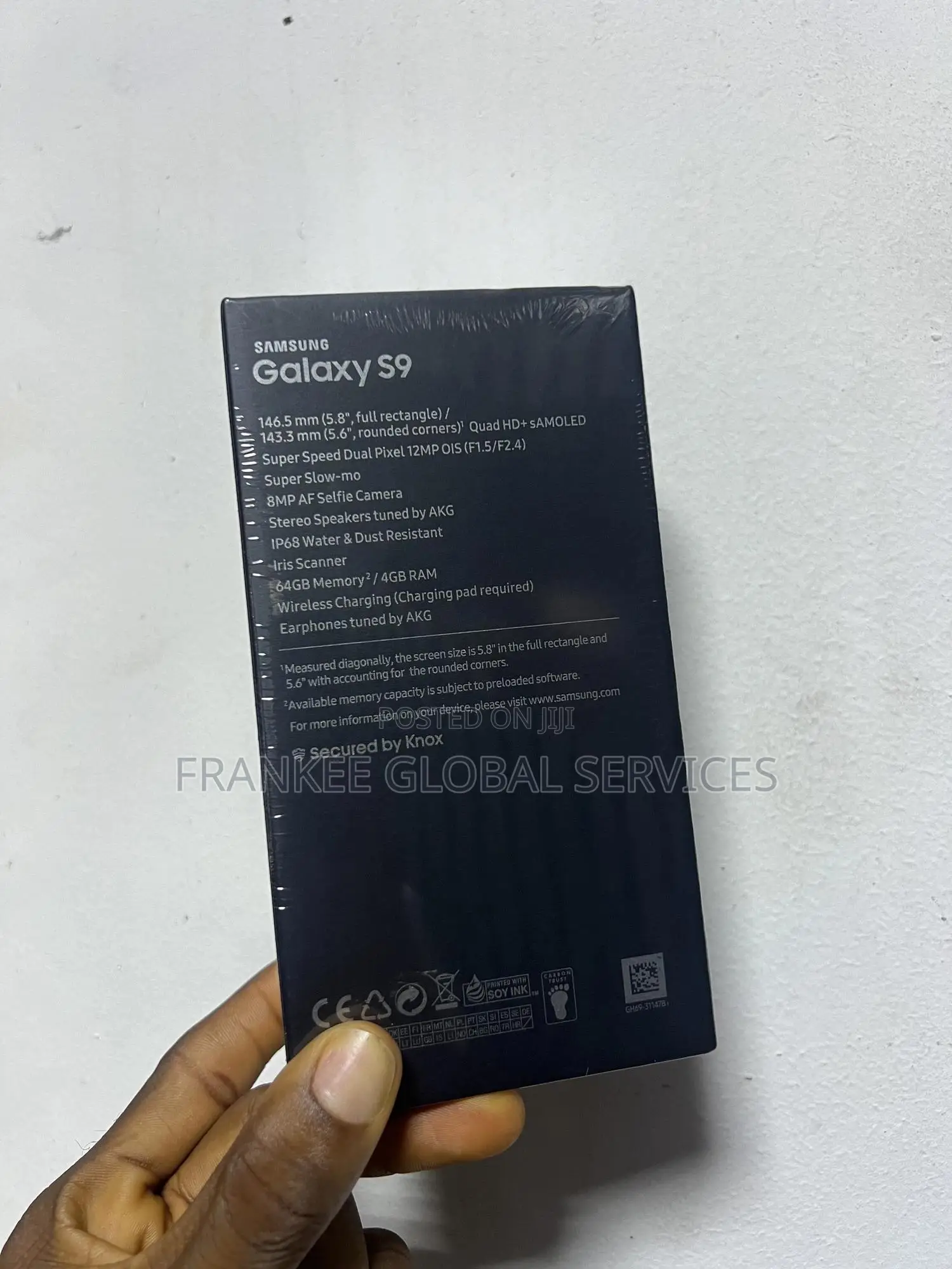 New Samsung Galaxy S9 64 GB Black