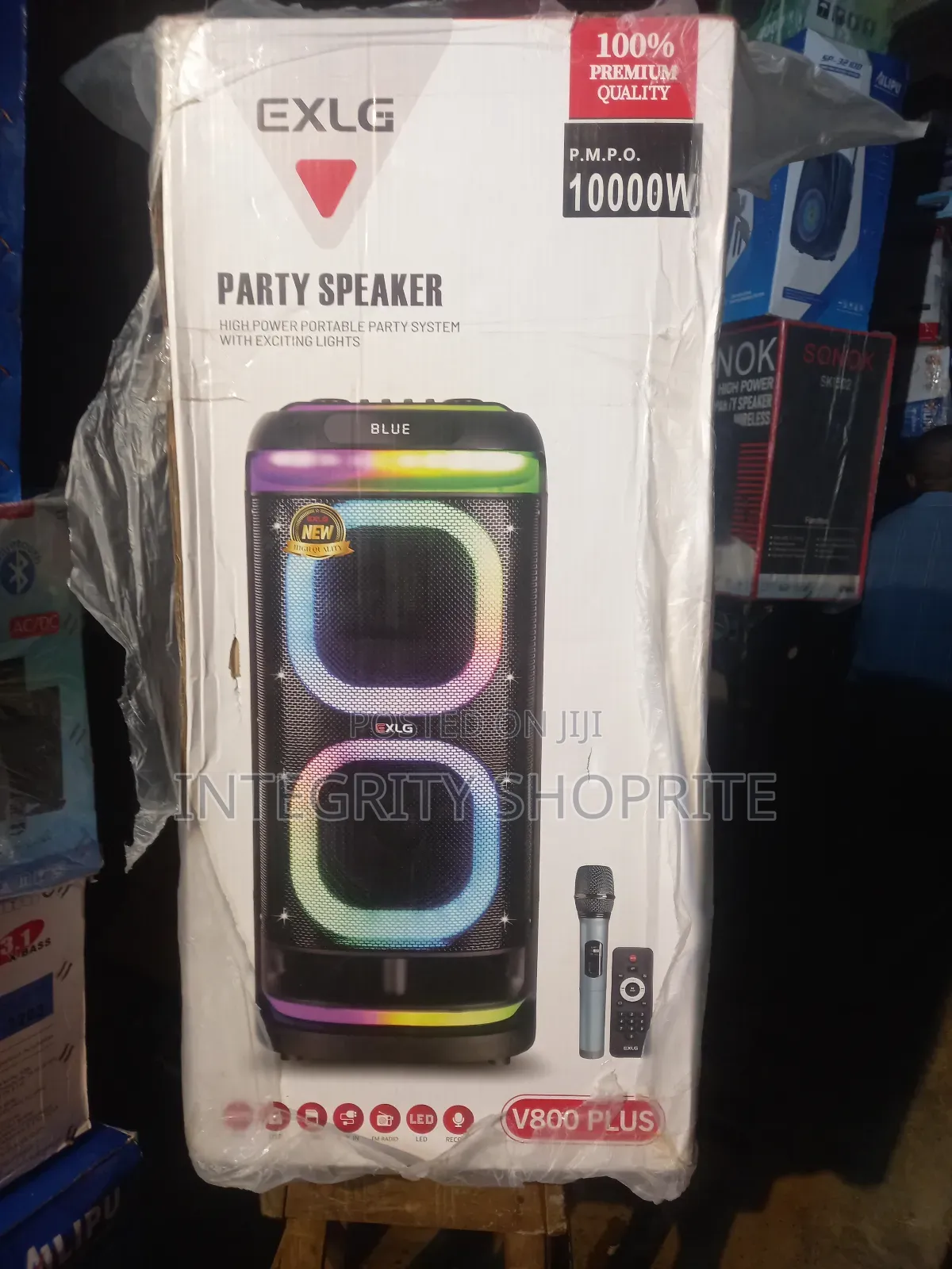 Exlg Party Speaker 10000 Watts