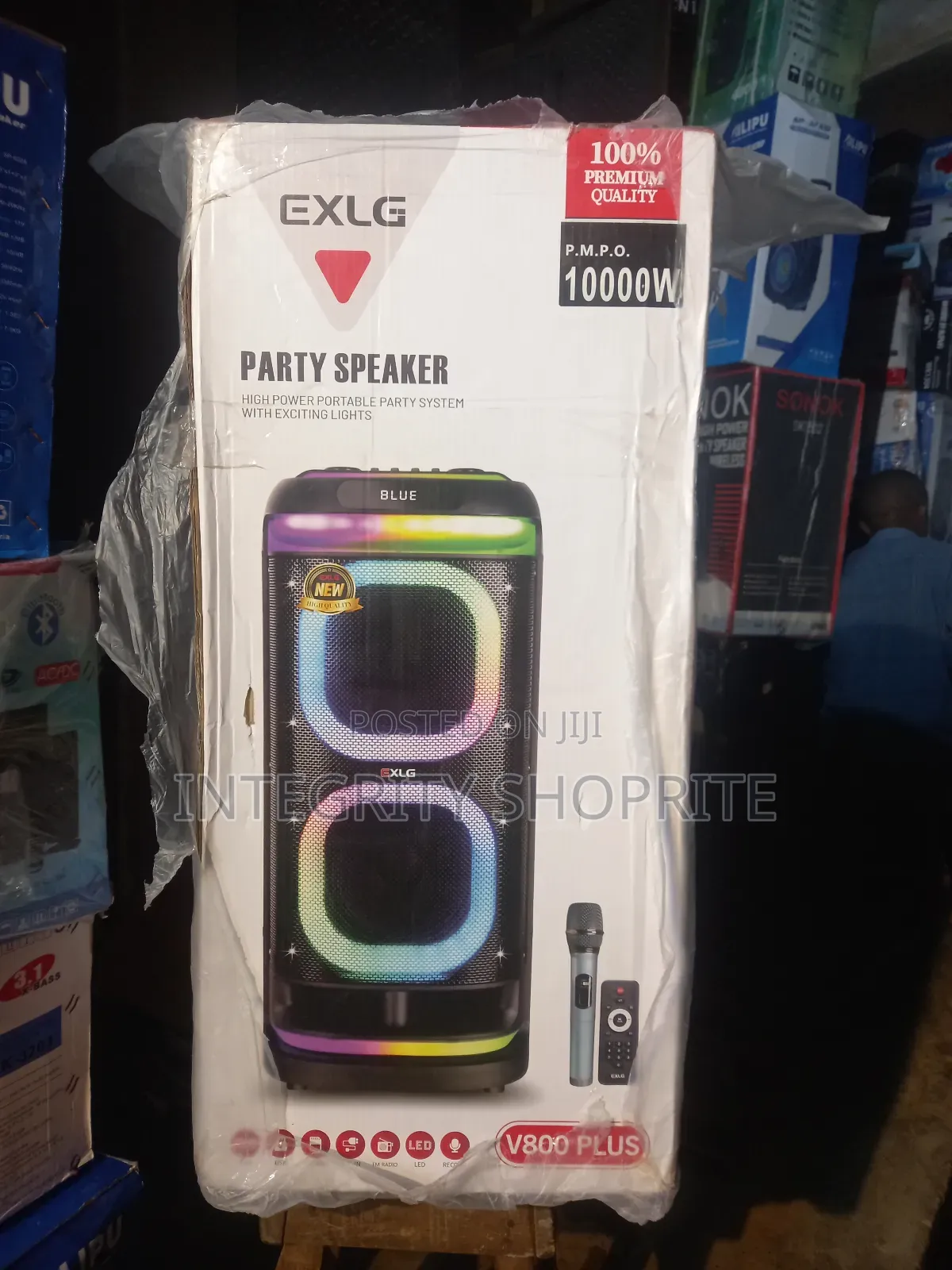 Exlg Party Speaker 10000 Watts