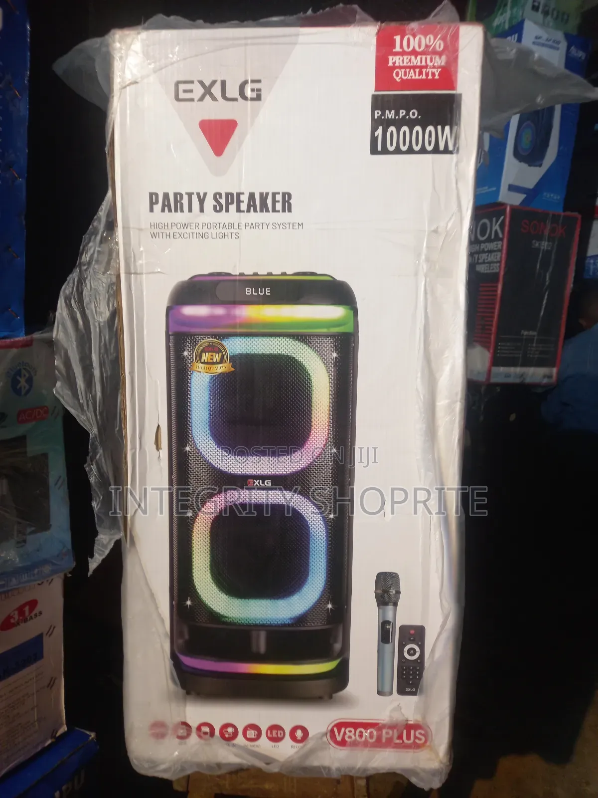 Exlg Party Speaker 10000 Watts