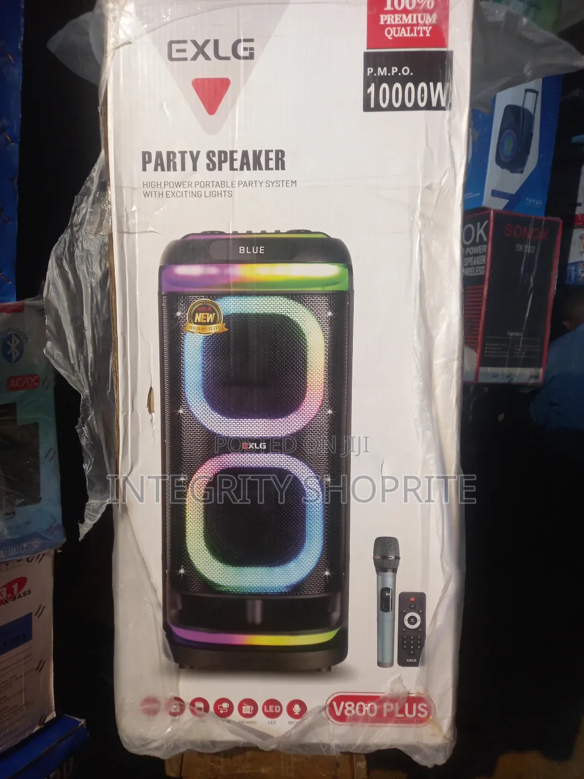 Exlg Party Speaker 10000 Watts