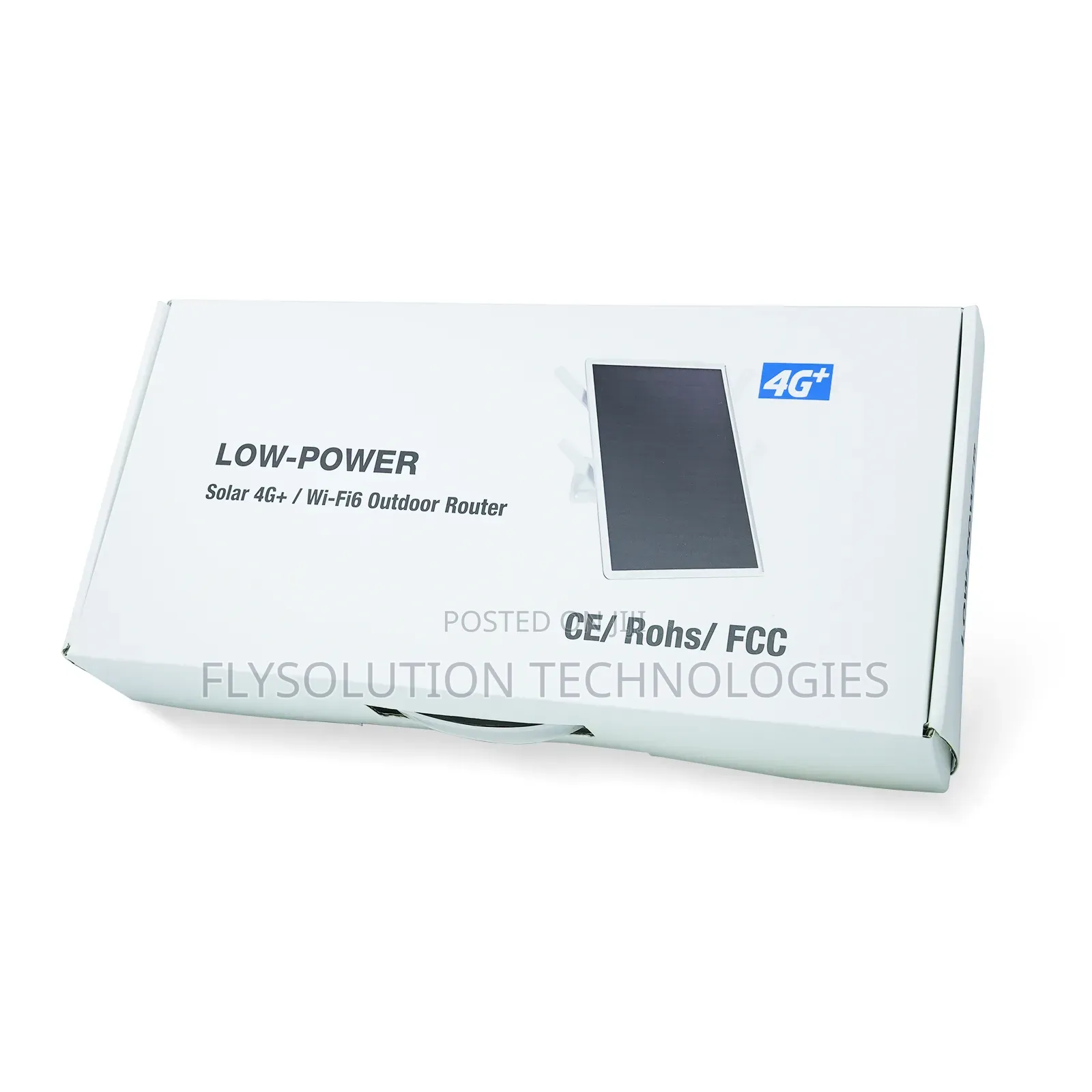 Low-Power Solar 4g+ / Wi-Fi 6 Outdoor Universal Solar Router