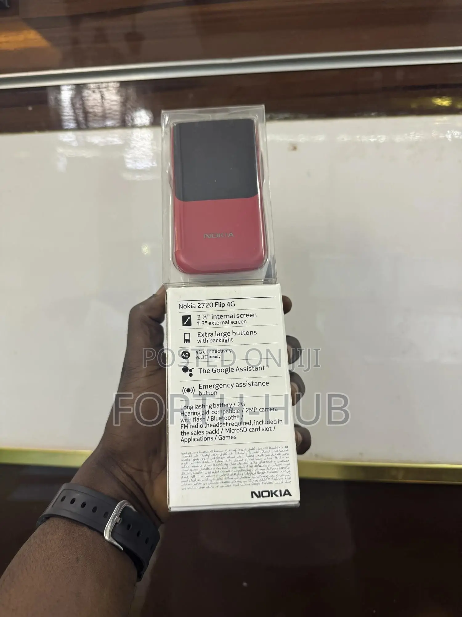 New Nokia 2720 Flip 512 GB Red