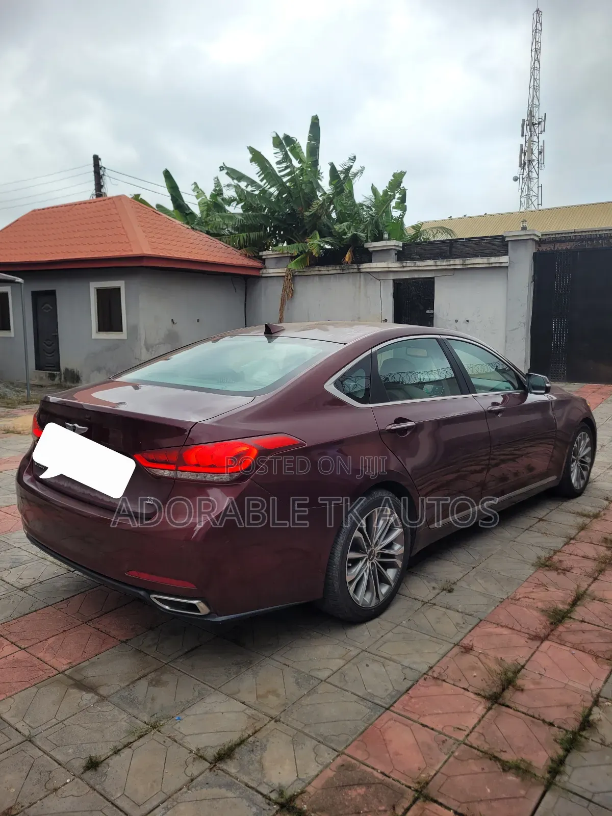 Hyundai Genesis 3.8 4dr Sedan AWD (3.8L 6cyl 8A) 2015 Red