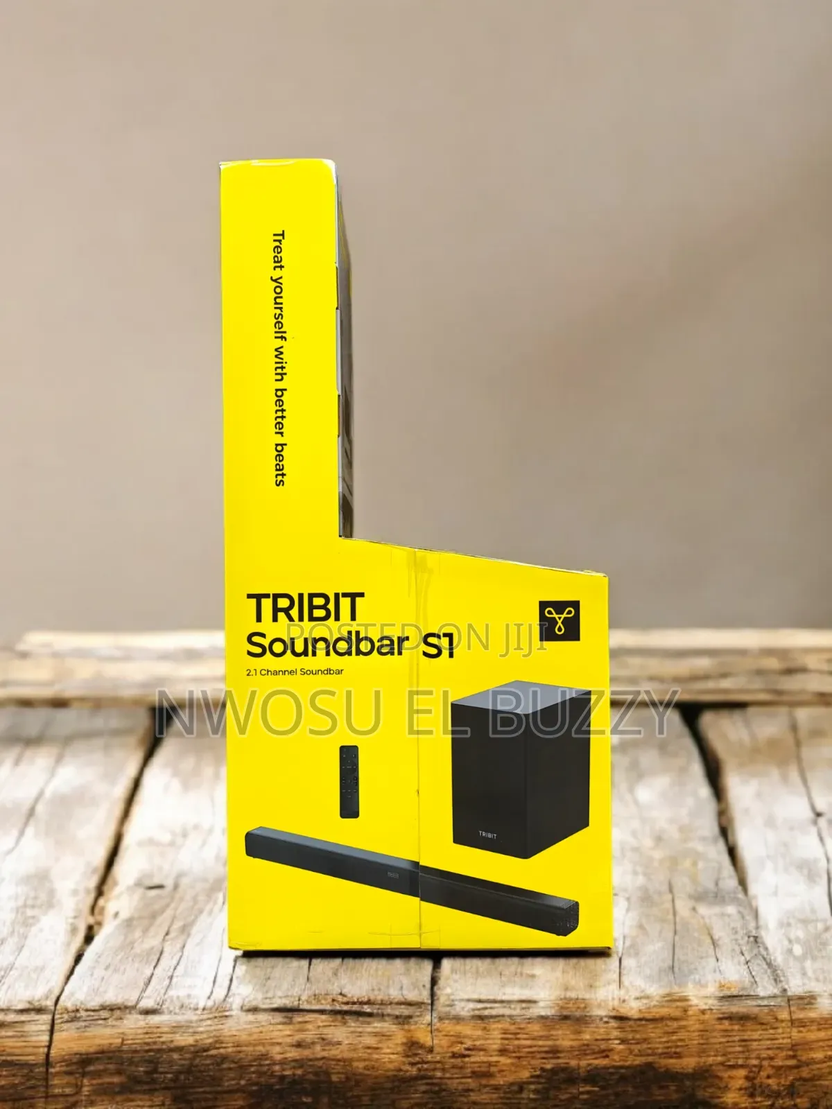 Tribit Soundbar Speaker S1 With Wired Subwoofer Deep Bass