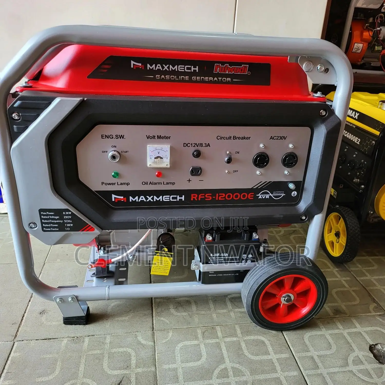 8.3kva Maxmech Generator