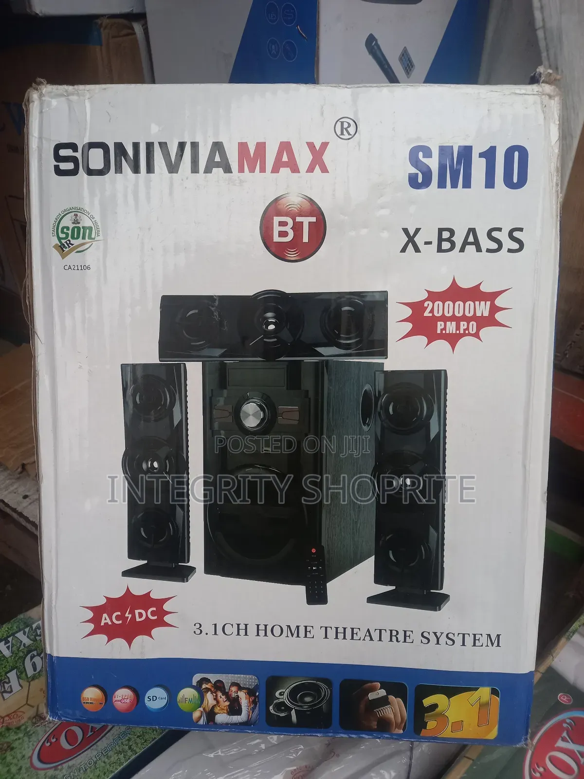 Soniviamax X-Bass 20000w