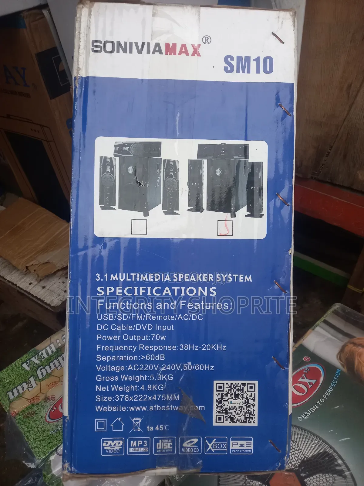 Soniviamax X-Bass 20000w