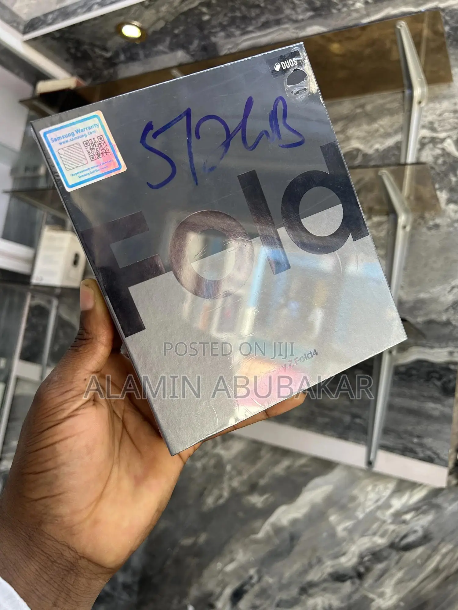 New Samsung Galaxy Z Fold4 512 GB Blue