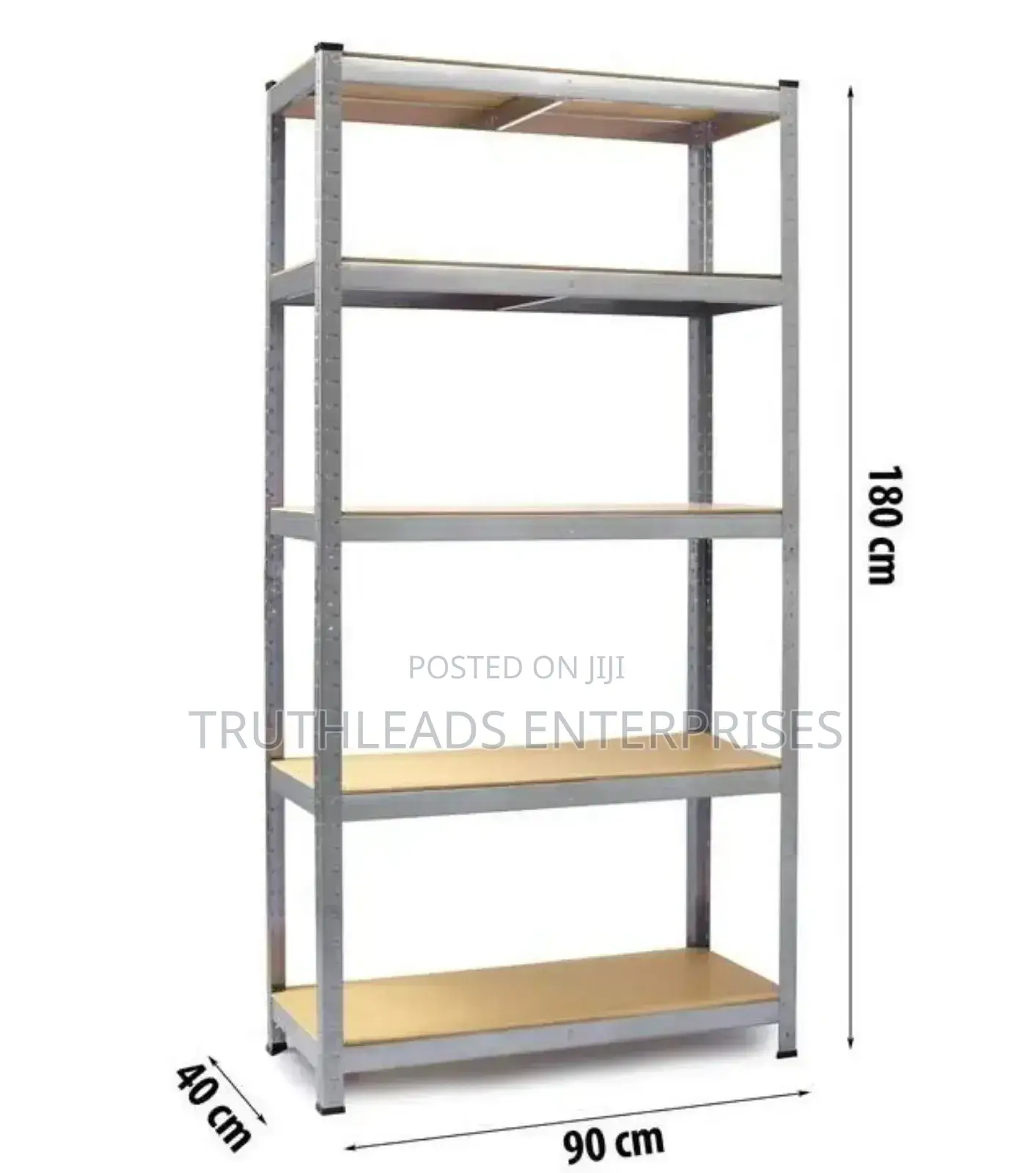 Boltless Galvanized Metal Shelf Rack