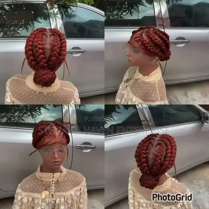 Ghana Weaving Cornrows Wig