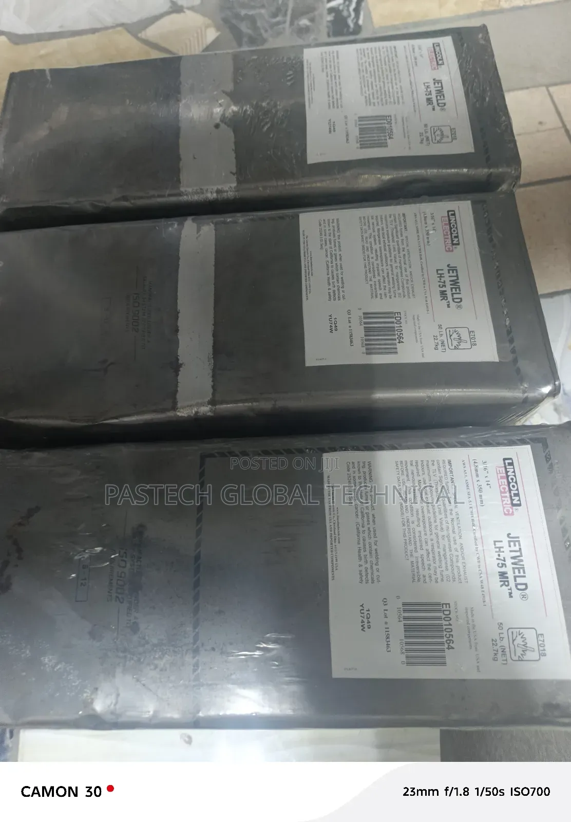Esab Jetweld Lh-70 Aws E7018 Electrode (P/N E010564)