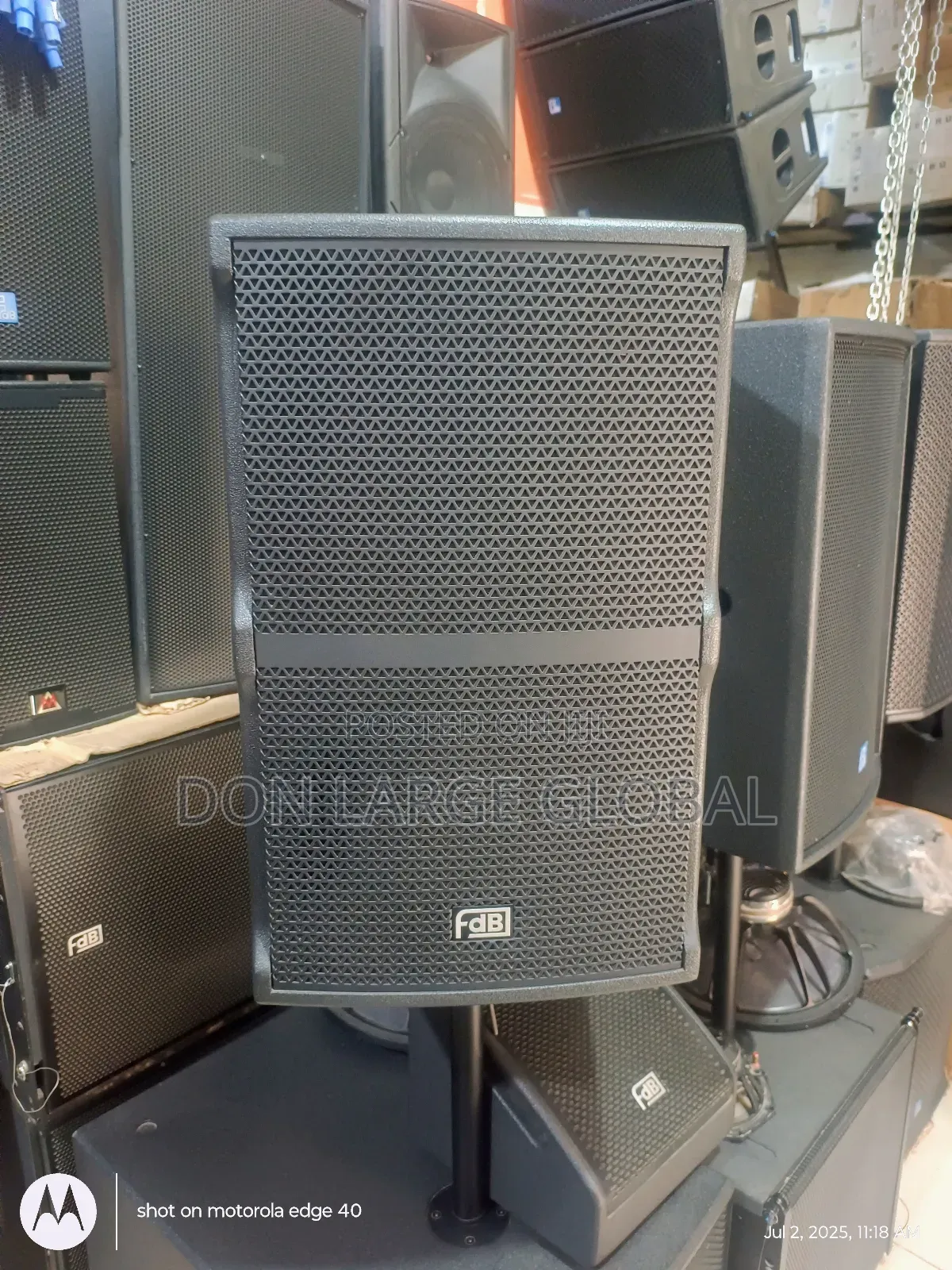 FDB Qs15ii Single Outdoor Speakers