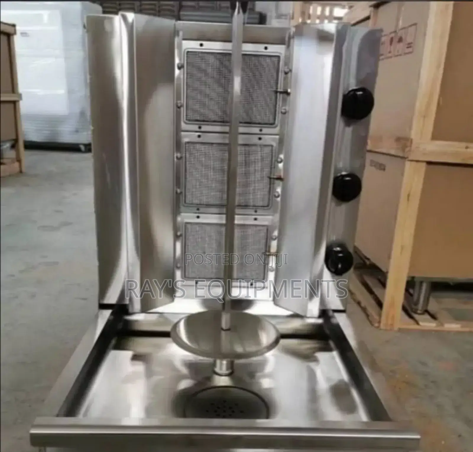 3,4 Burner Foreign Sharwama Grilling Machine