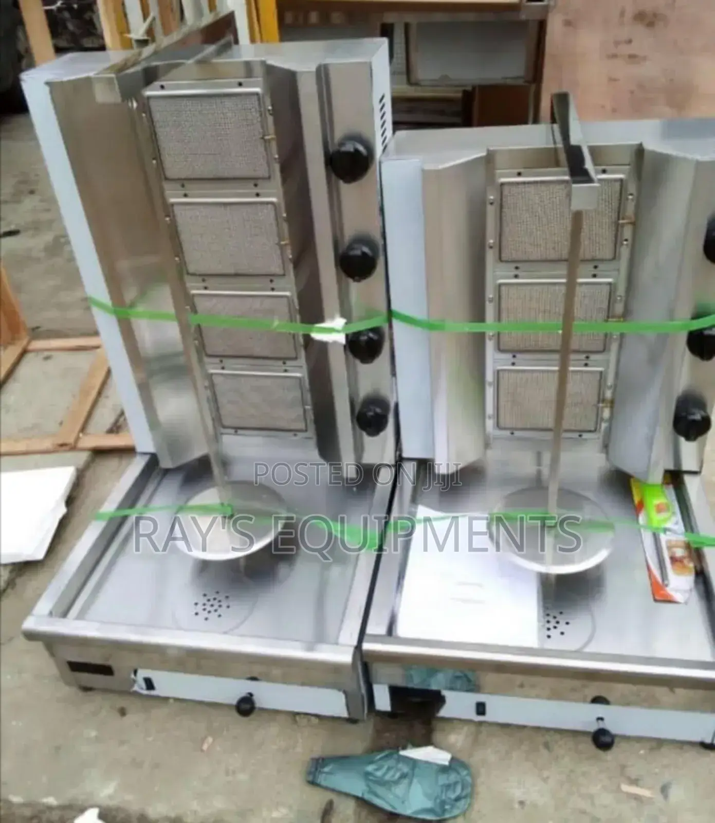 3,4 Burner Foreign Sharwama Grilling Machine