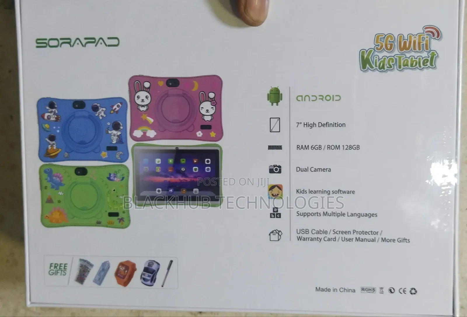 Sorapad Sq71 (Wifi Only) 6gb Ram 128gb Rom With Gifts