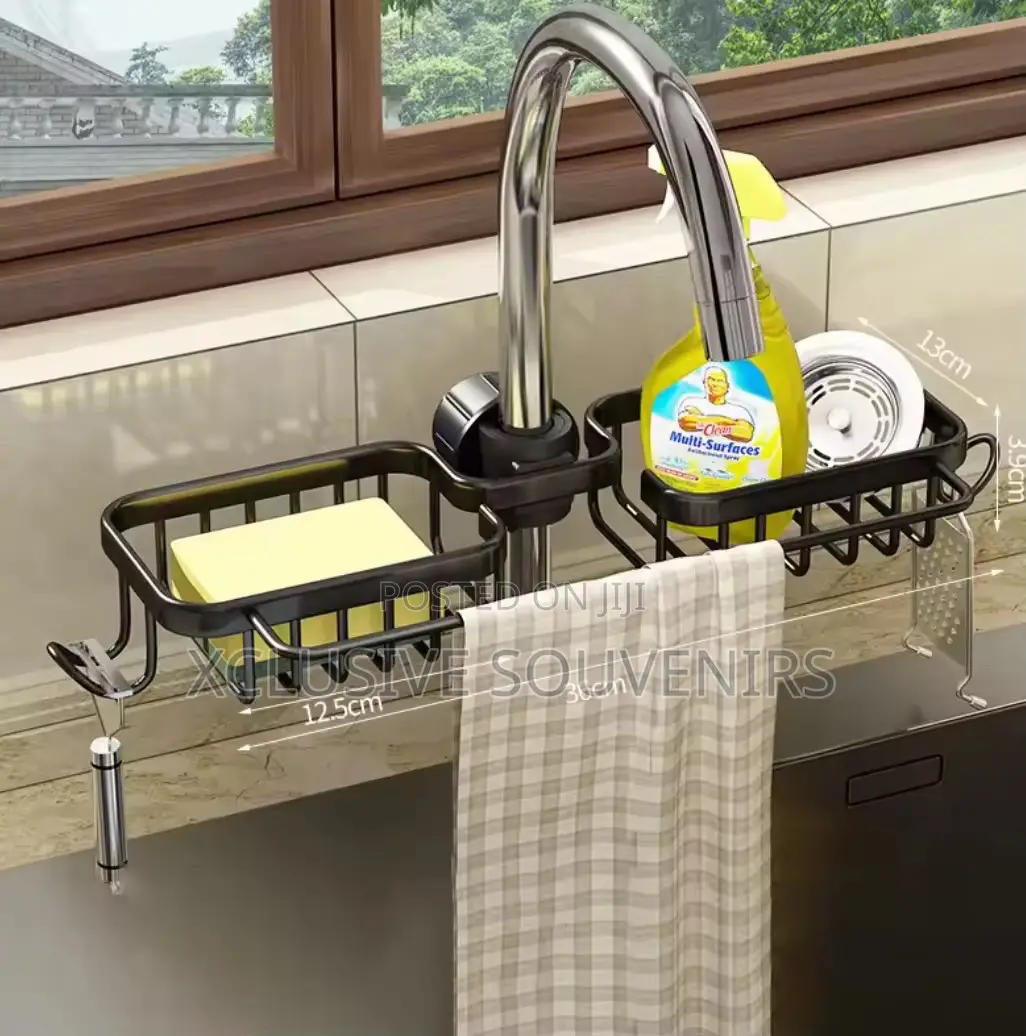 Kitchen Storage Hole-free Sink Washing Dish Steel Ball Rack