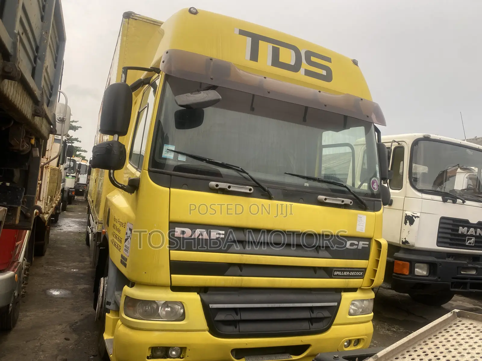 Daf Cf 75 Yello Body Colour 2001 Model