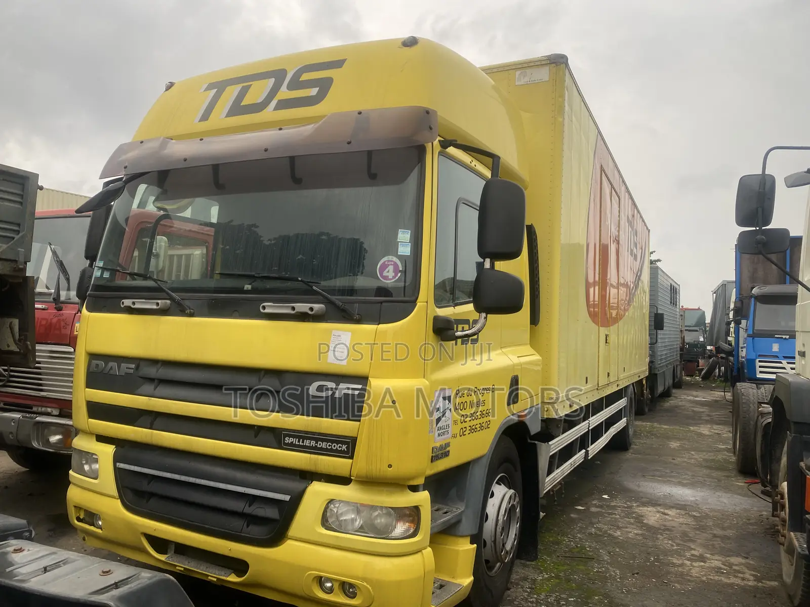 Daf Cf 75 Yello Body Colour 2001 Model
