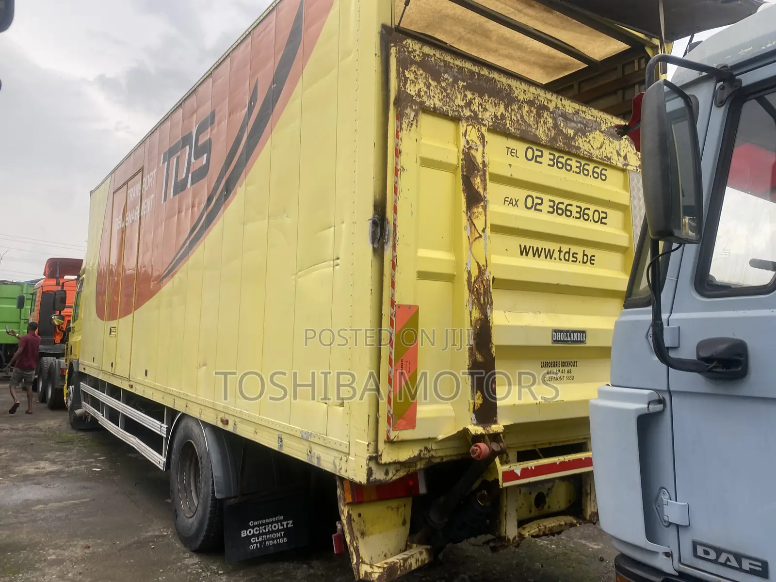 Daf Cf 75 Yello Body Colour 2001 Model