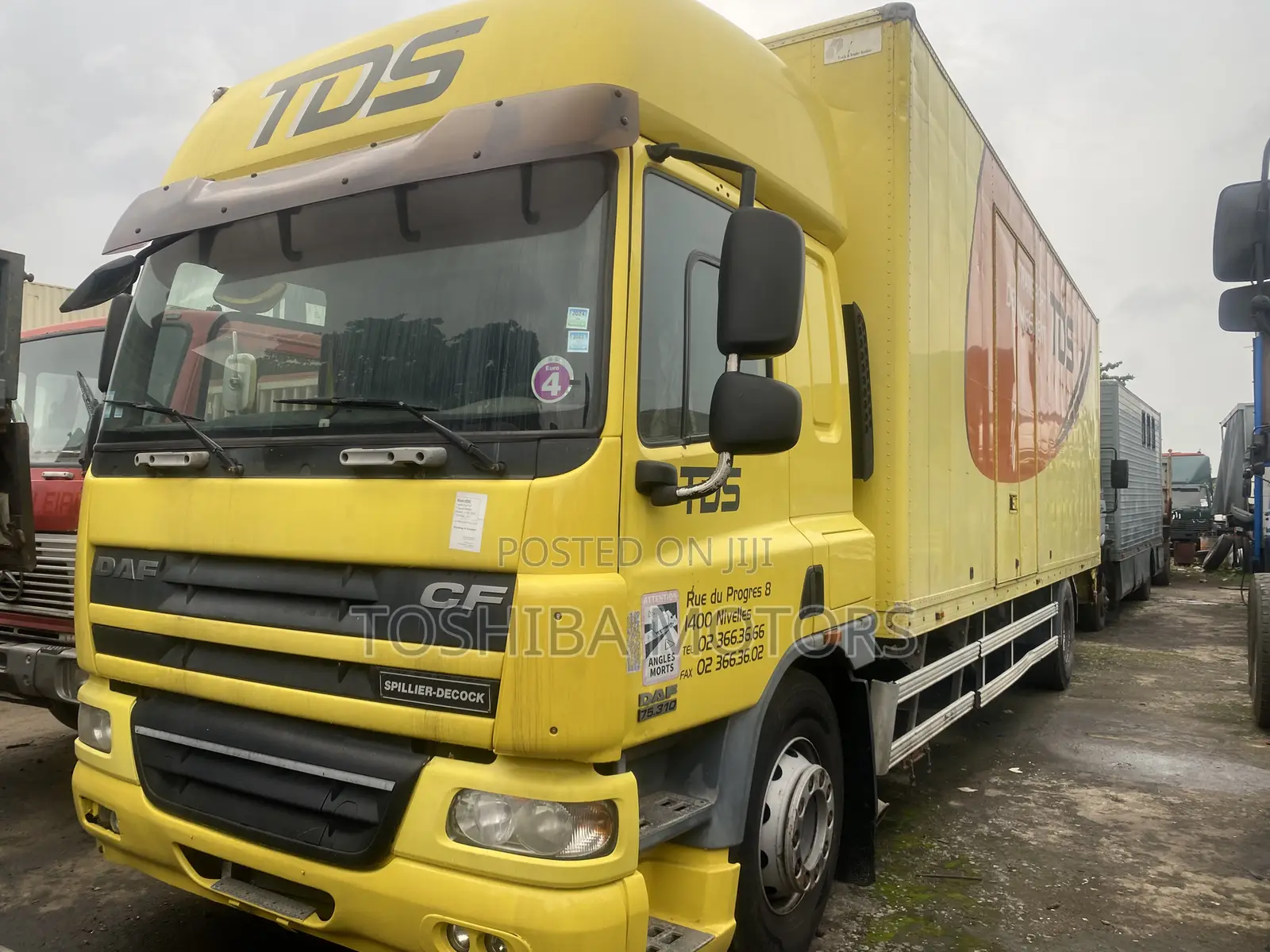 Daf Cf 75 Yello Body Colour 2001 Model