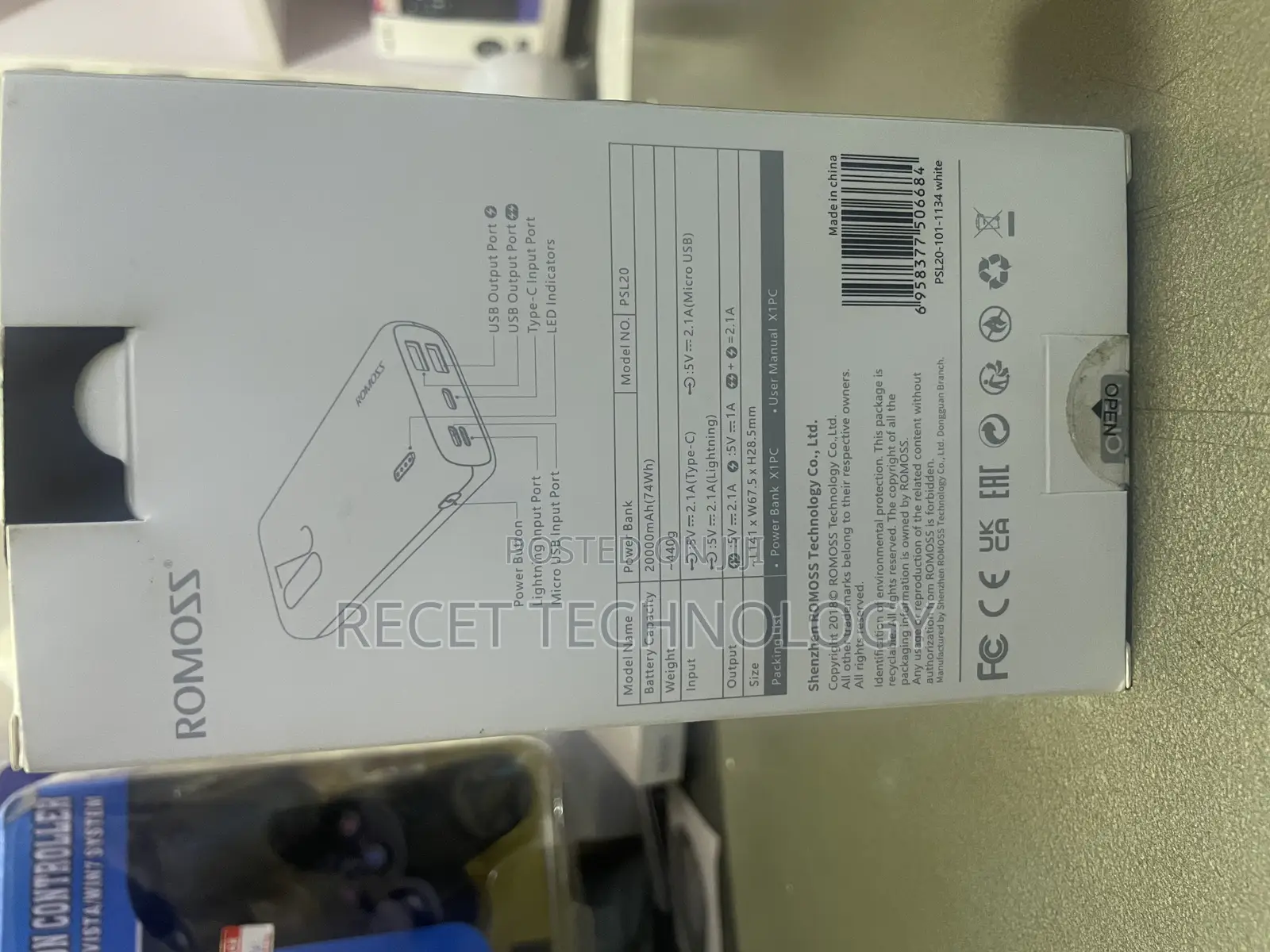 Romoss Simple 20 20000mah Power Bank
